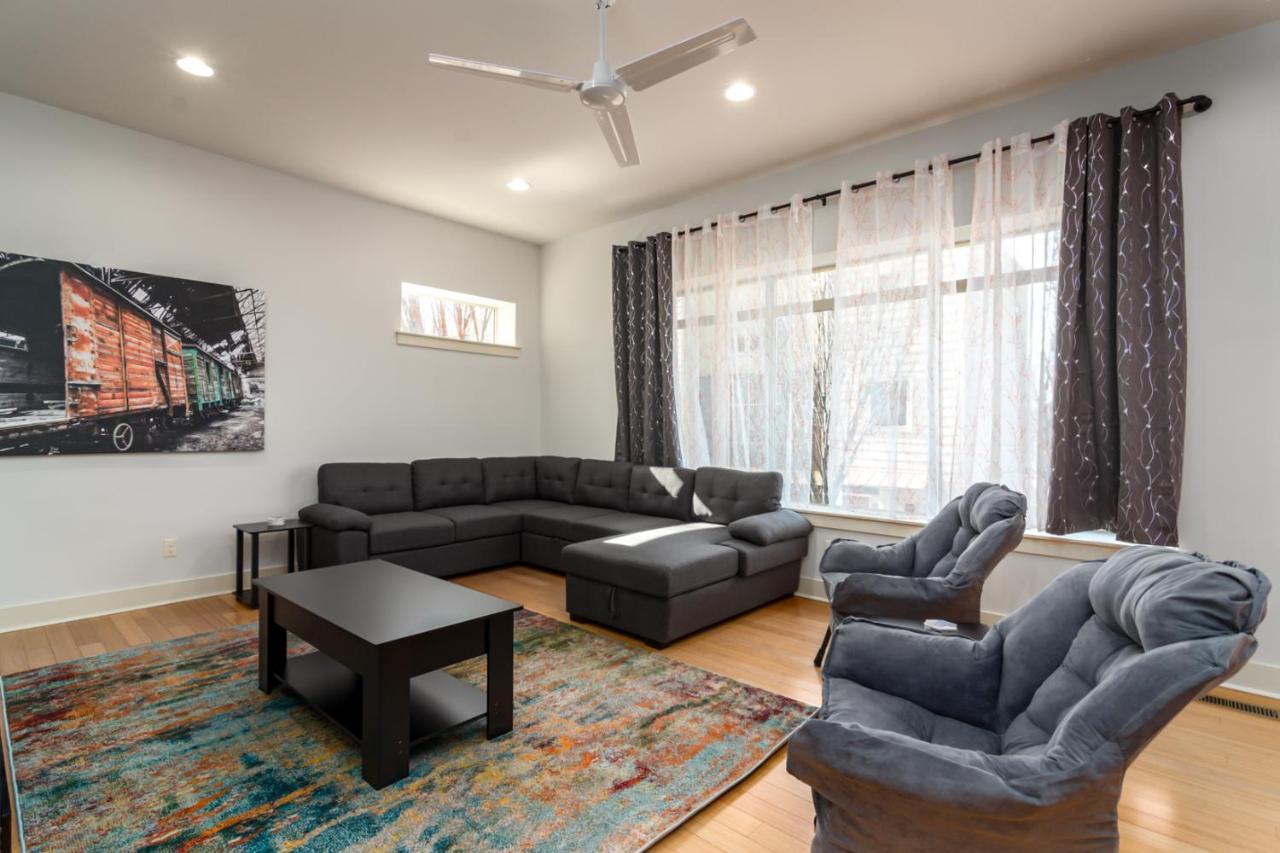 Amazing Downtown Location For Groups! Villa Little Rock Bagian luar foto